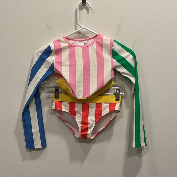 Mini Boden Kids Cropped Rash Set - Picture 3 of 4